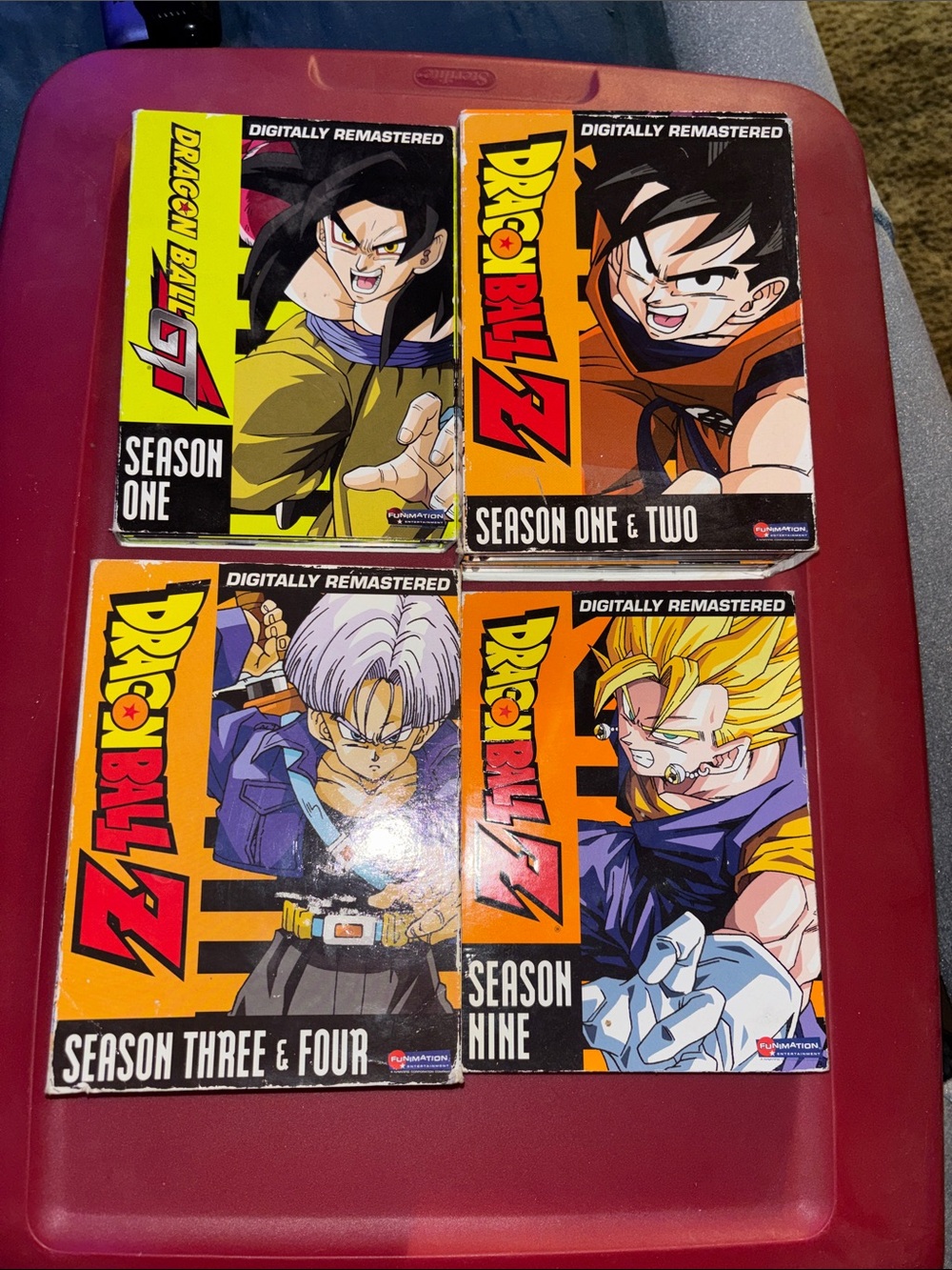 Dragon Ball Z Digitally Remastered DVD Box Set - Red Packaging